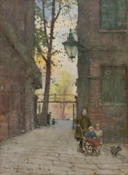 Parks Place, Knightsbridge, Londres, 1916