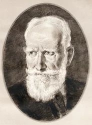 George Bernard Shaw, de biografias vivas de homens famosos.