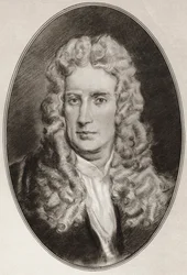 Sir Isaac Newton, de biografias vivas de homens famosos
