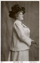 Ellen Terry, atriz britânica, c1900s.