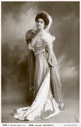 Lillah McCarthy, atriz britânica e gerente teatral, c1900s.