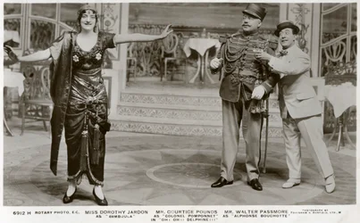 Membros do elenco de Oh! Oh! Delphine !!!, c1916.
