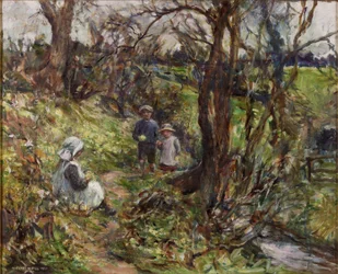 Os Colectores de Prímula (óleo sobre tela)