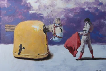Challenger, 2024 (óleo sobre tela)