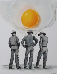 Fake, 2024 (óleo sobre tela)