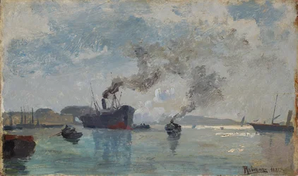 navios no porto