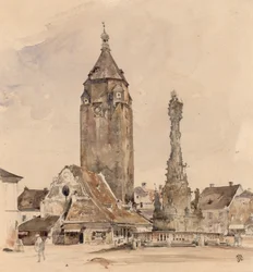 A antiga Câmara Municipal de Korneuburg