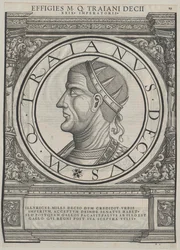 Imperador romano Décio (impressão)