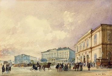 O Southstation, Viena; O Sudbahnhof, Viena, 1852