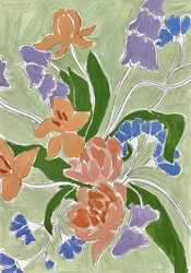 Bouquet floral vibrante