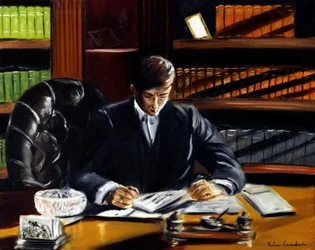 Late Night II, 2023 (óleo sobre tela)