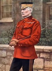 Sir Frederick William Edward Forestier Forestier-Walker, soldado britânico, 1902.
