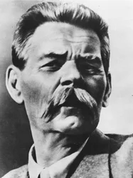 Retrato de Alexei Maximovich Peshkov, conhecido como Maksim Gorki