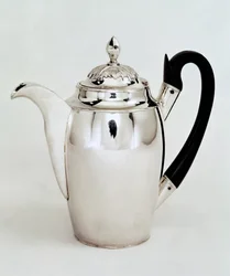 Chocolate pote, Leningrado, 1804 (prata)
