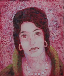 Dama de olhos tristes das Terras Baixas