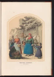 Roupa de Lonneker e Losser em Overijssel, 1857
Província de Overijssel. Lonneker, Perdedor, etc. / XXXIV (título sobre o objecto)