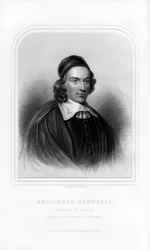 Archibald Campbell, 1º marquês de Argyll, estadista escocês, 1870.