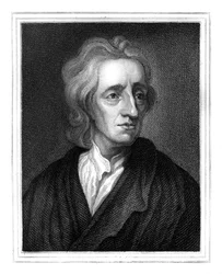 John Locke, filósofo inglês, 1825.