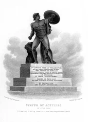Estátua de Aquiles, Hyde Park, Londres, 1827