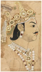 Retrato do marajá Pratap Singh 1764-1803, c. 1793.