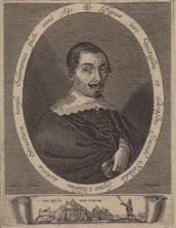 Retrato de Jacob Judah Leon 1602-1675