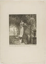 A fonte em treliça, frontispício de Paysages Dédiés à M. Warelet