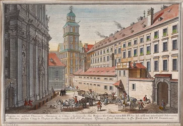 A Igreja Dominicana com observatório em Postgasse