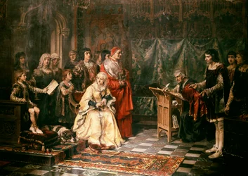 Don Juan da Áustria (1545-1578), príncipe espanhol da família Habsburg, filho ilegítimo de Carlos V pela sua mãe Barbara Blomberg (1527-1597). Óleo sobre tela. Madrid, Museo del Prado.