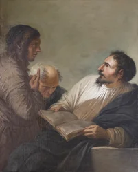 Academia de Platão, c.1650 (óleo sobre tela)