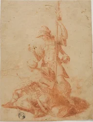 Dois guerreiros masculinos