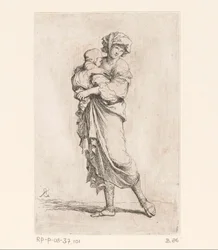 Mulher com uma criança
Números pequenos (título da série)
Figurino (título da série)