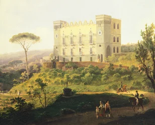 Villa Ruffo em Capodimonte, por Salvatore Fergola (1799-1874), Itália