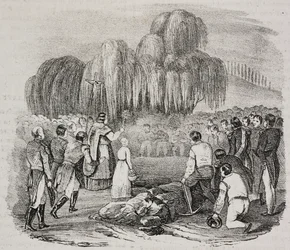 Funeral de Napoleão Bonaparte na ilha de Santa Helena, 9 de Maio