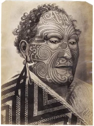 Tamati Nene, c.1880 (impressão de albume)