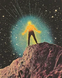 O Homem Iluminado e a Noite Cósmica