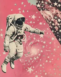 Astronauta da Galáxia Rosa