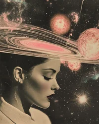 Mulher Cósmica Reflexiva