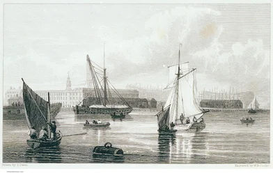 Deptford, c.1812 (gravura)
