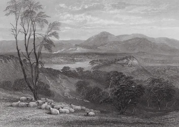 Austrália: O Alto Goulburn, Victoria (gravura)