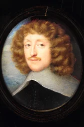 William Villiers, 2º Visconde Grandison (aguarela em velino)