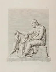 Cristo abençoando as crianças