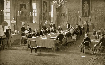 Assinatura do Tratado de Londres, 1913