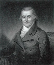 Caspar Wistar (1761-1818) gravada por William G. Jackman (fl.c.1841-60) (gravura)