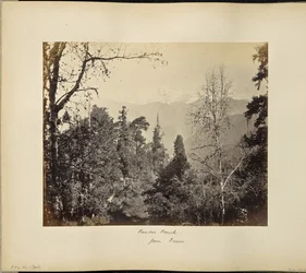 Bunderpoonch (o Pico de Jumnootri), 20.758 pés, das alturas acima de Barsoo
