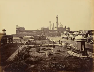Delhi; O Jumma Musjid, do Norte