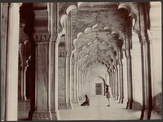 Interior da Mesquita da Pérola, Agra