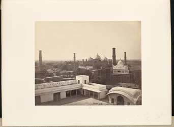 Lahore; Vista do Palácio no Forte