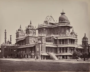 Lucknow. A passagem Kaiser e vista do sudeste