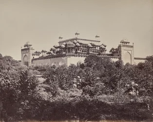 Secundra perto de Agra. O mausoléu do imperador Akbar