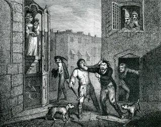 Os cegos Mendigos Chapéus &39;The Wit&39;s Magazine&39; 1784
